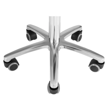  Krzesło kosmetyczne mobilne na kółkach Physa ANDRIA czarne - zdj. dodatkowe 3