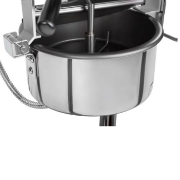  Profesjonalna wydajna maszyna do popcornu nastawna 230V 1.6kW czerwona - zdj. dodatkowe 6