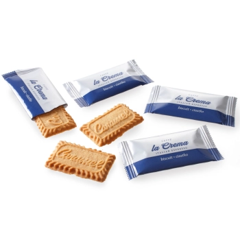  Ciastko do kawy La Crema karmelowe opak. 300szt. - zdj. dodatkowe 1