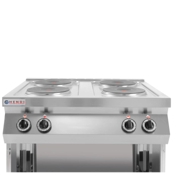  Kuchnia elektryczna wolnostojąca na podstawie stalowej 4 x 2.6kW szer. 80cm - zdj. dodatkowe 1