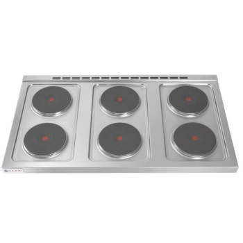  Kuchnia elektryczna wolnostojąca na podstawie stalowej 6 x 2.6kW szer. 120cm - zdj. dodatkowe 1