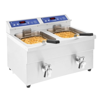  Frytownica frytkownica podwójna indukcyjna 7000W 230V Royal Catering 2x 10L - zdj. dodatkowe 3