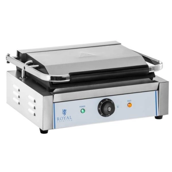  Kontakt grill kontaktowy dwustronny gładki PANINI 2200W 230V Royal Catering - zdj. dodatkowe 1