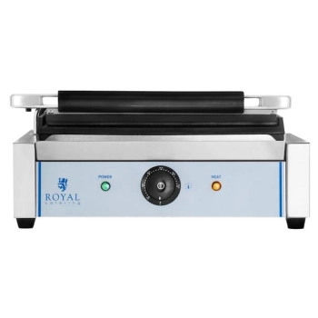 Kontakt grill kontaktowy dwustronny gładki PANINI 2200W 230V Royal Catering - zdj. dodatkowe 4