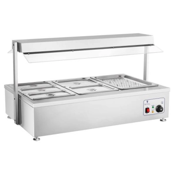  Suchy bemar podgrzewacz bez wody wolnostojący 6 x GN 150mm 55L Royal Catering - zdj. dodatkowe 1
