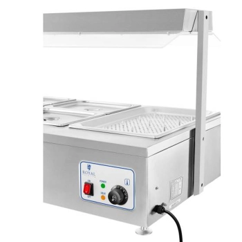  Bemar wodny podgrzewacz wolnostojący z kranem 6 x GN 150mm 55L Royal Catering - zdj. dodatkowe 4