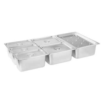  Bemar wodny podgrzewacz wolnostojący z kranem 6 x GN 150mm 55L Royal Catering - zdj. dodatkowe 5