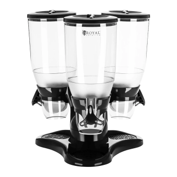  Dozownik dyspenser obrotowy do produktów sypkich płatków muesli bakalii kawy 3 x 3L - zdj. dodatkowe 2