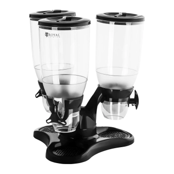  Dozownik dyspenser obrotowy do produktów sypkich płatków muesli bakalii kawy 3 x 3L - zdj. dodatkowe 3