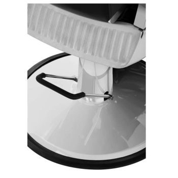  Profesjonalny fotel fryzjerski barberski z podnóżkiem obrotowy LUXURIA Physa czarny - zdj. dodatkowe 10