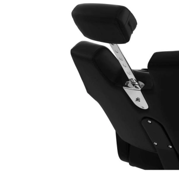  Profesjonalny fotel fryzjerski barberski z podnóżkiem obrotowy TURIN Physa czarny - zdj. dodatkowe 6