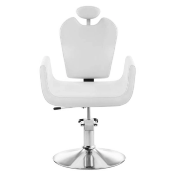  Profesjonalny fotel fryzjerski kosmetyczny obrotowy LIVORNO Physa biały - zdj. dodatkowe 2