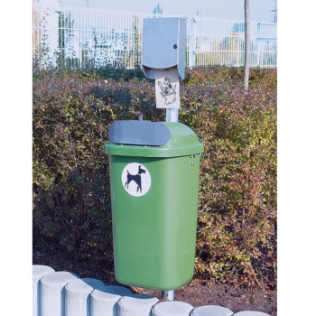  Zasobnik dyspenser na papierowe torebki na psie kupy - zdj. dodatkowe 1