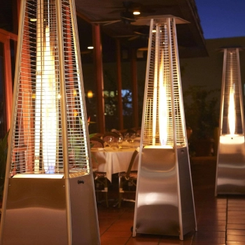  Tuba rura szklana do lampy gazowej grzejnika PIRAMIDA - zdj. dodatkowe 2