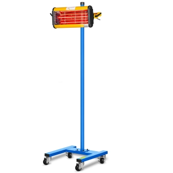  Promiennik ciepła podczerwieni lakierniczny do suszenia farb na statywie 1100W IR-DRYER1000 - zdj. dodatkowe 1