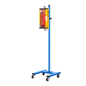  Promiennik ciepła podczerwieni lakierniczny do suszenia farb na statywie 1100W IR-DRYER1000 - zdj. dodatkowe 4