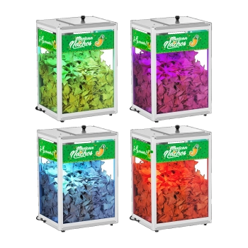  Podświetlany podgrzewacz do nachos popcornu orzeszków LED 100W Royal Catering RCNW-1L - zdj. dodatkowe 8