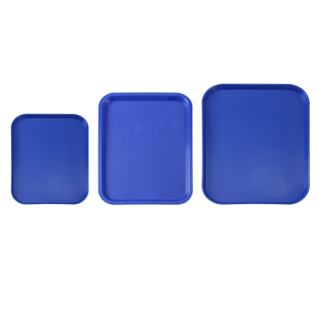  Mała taca tacka do serwowania Fast Food z polipropylenu ZIELONA Hendi 878736 - zdj. dodatkowe 1