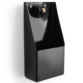  Otwieracz do butelek z pojemnikiem na kapsle ścienny Hendi 643914 - zdj. dodatkowe 1