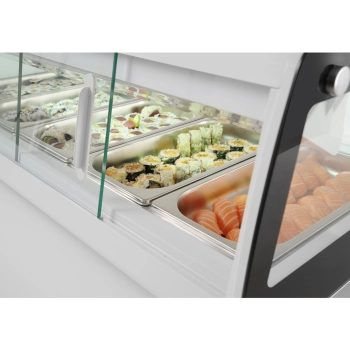  Witryna chłodnicza ekspozycyjna do sushi 5x GN 1/3 ARKTIC Hendi 233757 - zdj. dodatkowe 1