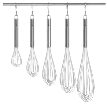  Rózga ubijak trzepaczka elastyczna 12 wrzecion z uchwytem 450mm Hendi 511756 - zdj. dodatkowe 1