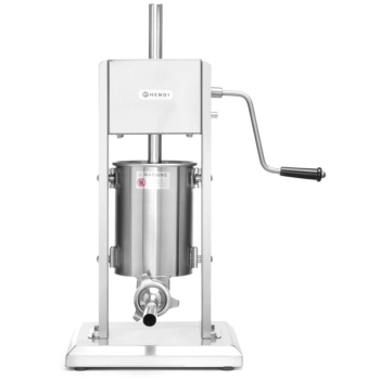  Nadziewarka napełniacz szpryca do kiełbas pionowa PROFI LINE 3L + lejki Hendi 282571 - zdj. dodatkowe 2