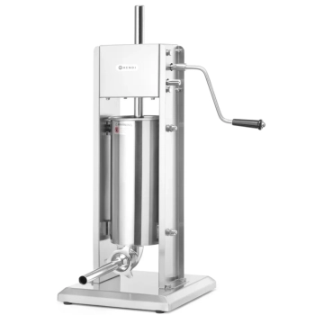 Nadziewarka napełniacz szpryca do kiełbas pionowa PROFI LINE 5L + lejki Hendi 282588 - zdj. dodatkowe 1