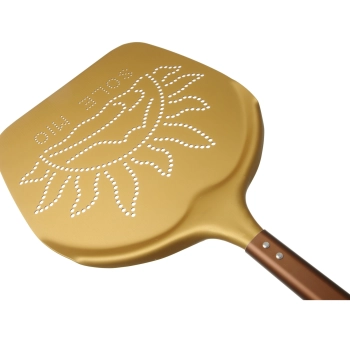  Łopata do pieca do pizzy aluminiowa perforowana Sole Mio 330x1700mm Lilly Codroipo Hendi 617830 - zdj. dodatkowe 2