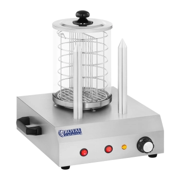 Podgrzewacz urządzenie do 30 hot dogów parówek 2 bułek Royal Catering RCHW-350-2 - zdj. dodatkowe 1