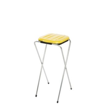  Stojak uchwyt cateringowy na worki 120L na śmieci odpadki ŻÓŁTY - zdj. dodatkowe 1