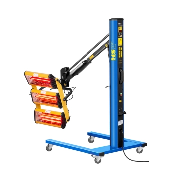  Promiennik ciepła podczerwieni lakierniczy do suszenia farb na statywie 3300W - zdj. dodatkowe 3