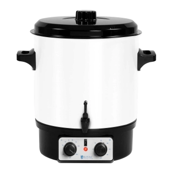  Podgrzewacz warnik grzańca do grzanego wina kawy z kranem timerem 1800W 27L - zdj. dodatkowe 2