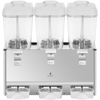  Dyspenser dozownik schładzacz do napojów soków potrójny 3x 18L - zdj. dodatkowe 3