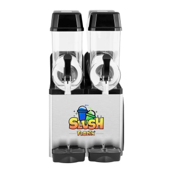  Granitor dyspenser urządzenie do napojów slush granity podwójny 2x 12L - zdj. dodatkowe 3