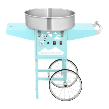  Mobilna maszyna do waty cukrowej turkusowa śr. misy 520mm + miarka do cukru - zdj. dodatkowe 2