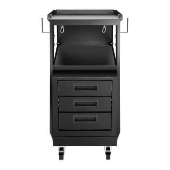  Wózek spawalniczy warsztatowy stalowy z 3 szufladami 2 półkami nośność do 75kg - zdj. dodatkowe 4