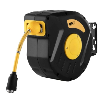  Zwijacz automatyczny bęben naścienny z wężem pneumatycznym do sprężarki przyłącze 1/4#8221; dł. 11m - zdj. dodatkowe 4