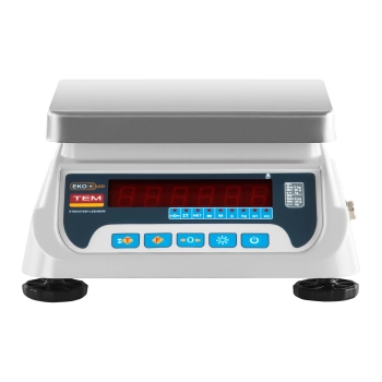  Waga sklepowa handlowa z legalizacją BEKO+ TEM RS232 6kg / 2g - zdj. dodatkowe 4