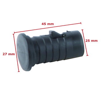  Bolec kołek do mocowania pokrywy kubła na odpady śmieci MGB 120/240L 2szt - zdj. dodatkowe 1