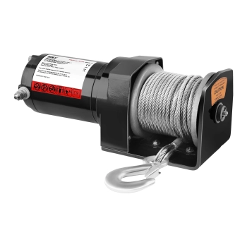  Wyciągarka wciągarka samochodowa off road na pilota lina 15 m uciąg 907 kg + Zblocze 2 T - zdj. dodatkowe 1