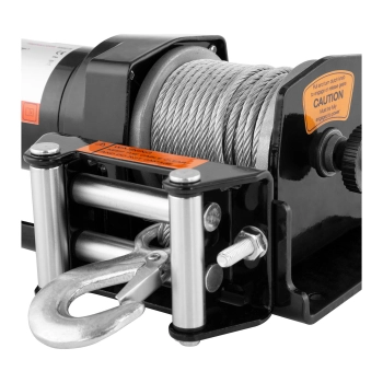  Wyciągarka wciągarka samochodowa off road na pilota lina 15 m uciąg 907 kg + Zblocze 2 T - zdj. dodatkowe 2