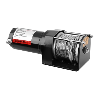  Wyciągarka wciągarka samochodowa off road na pilota lina 12 m uciąg 1590 kg + Zblocze 4 T - zdj. dodatkowe 1