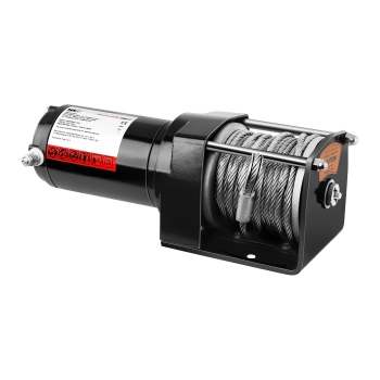  Wyciągarka linowa terenowa off road do samochodu lina 13 m uciąg 1590 kg + Pilot - zdj. dodatkowe 1