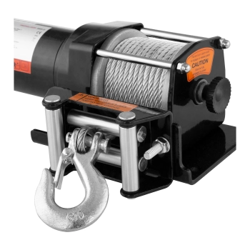  Wyciągarka linowa terenowa off road do samochodu lina 13 m uciąg 1590 kg + Pilot - zdj. dodatkowe 2