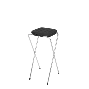  Stojak uchwyt cateringowy na worki 120L do segregacji śmieci i odpadów CZARNY - zdj. dodatkowe 2