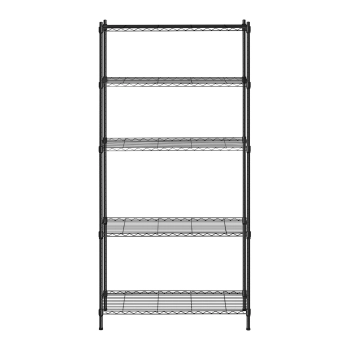  Regał magazynowy druciany ażurowy kolor czarny 180x90x35cm do 150kg - zdj. dodatkowe 3