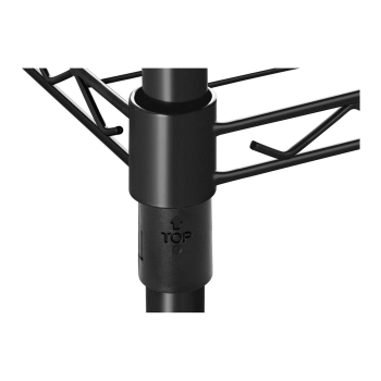  Regał magazynowy druciany ażurowy kolor czarny 180x90x35cm do 150kg - zdj. dodatkowe 5