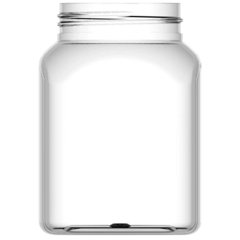  Słoik kwadratowy z pokrywką gwint 63/485 transparentny 500ml - zdj. dodatkowe 1