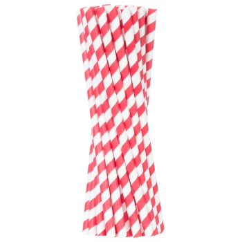  Papierowe patyczki do waty cukrowej 6/270mm - biało-czerwone 500szt. - zdj. dodatkowe 3