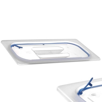  Pokrywka z uszczelką silikonową do pojemników GN 1/3 - HENDI 881828 - zdj. dodatkowe 1